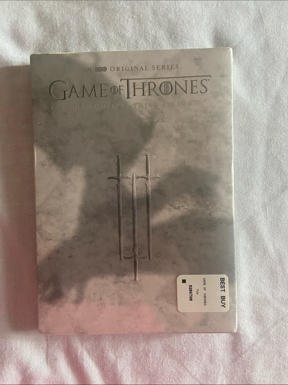 Game of Thrones Complete Third Season Steelbook - Silver